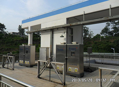 市政污水厂紫外线消毒案例